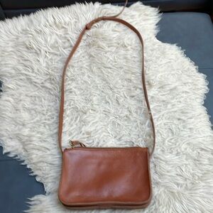 Madewell: Brown Crossbody Bag